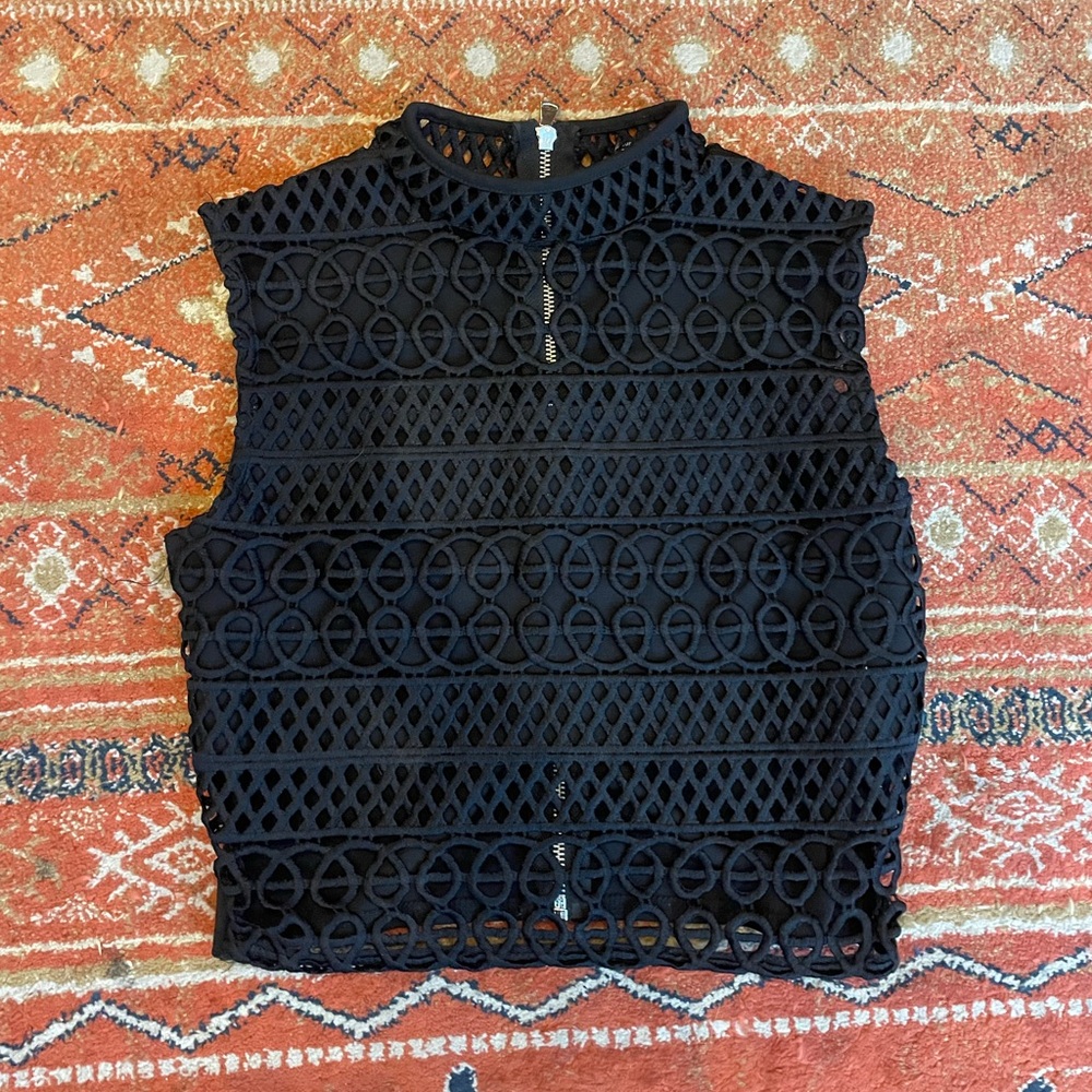 SOLD Crochet Halter Top